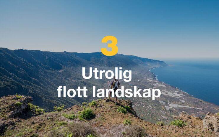 Utrolig flott landskap