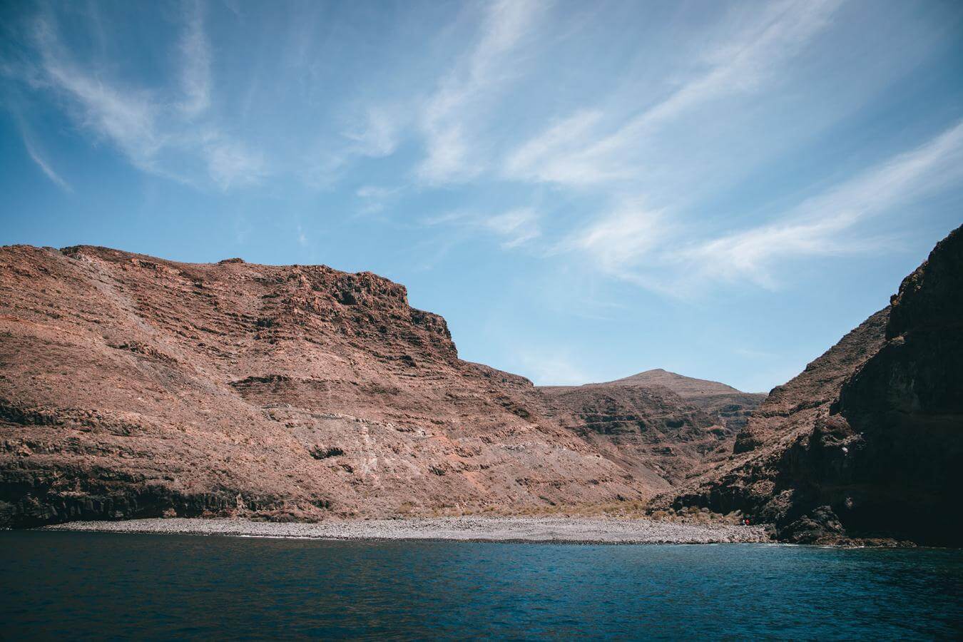 La Gomera. Playa La Negra